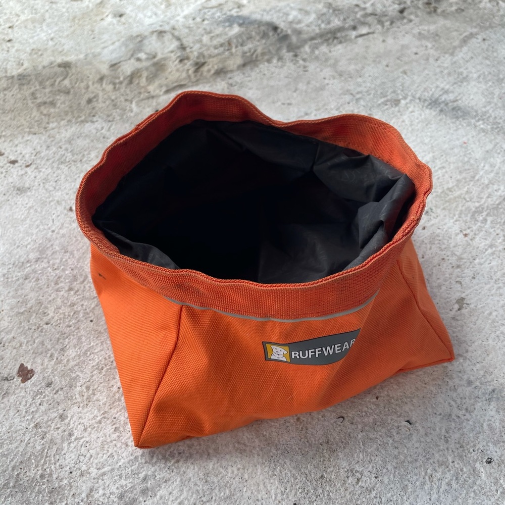 Ruffwear dog bowl